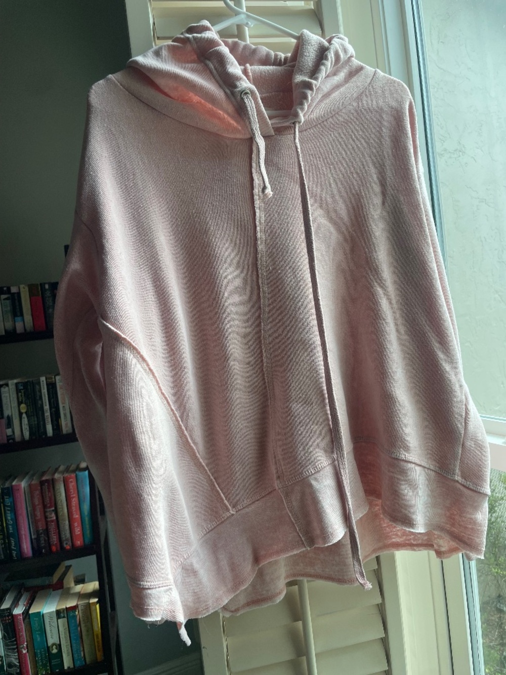 Ocean Drive oversized pink hoodie large